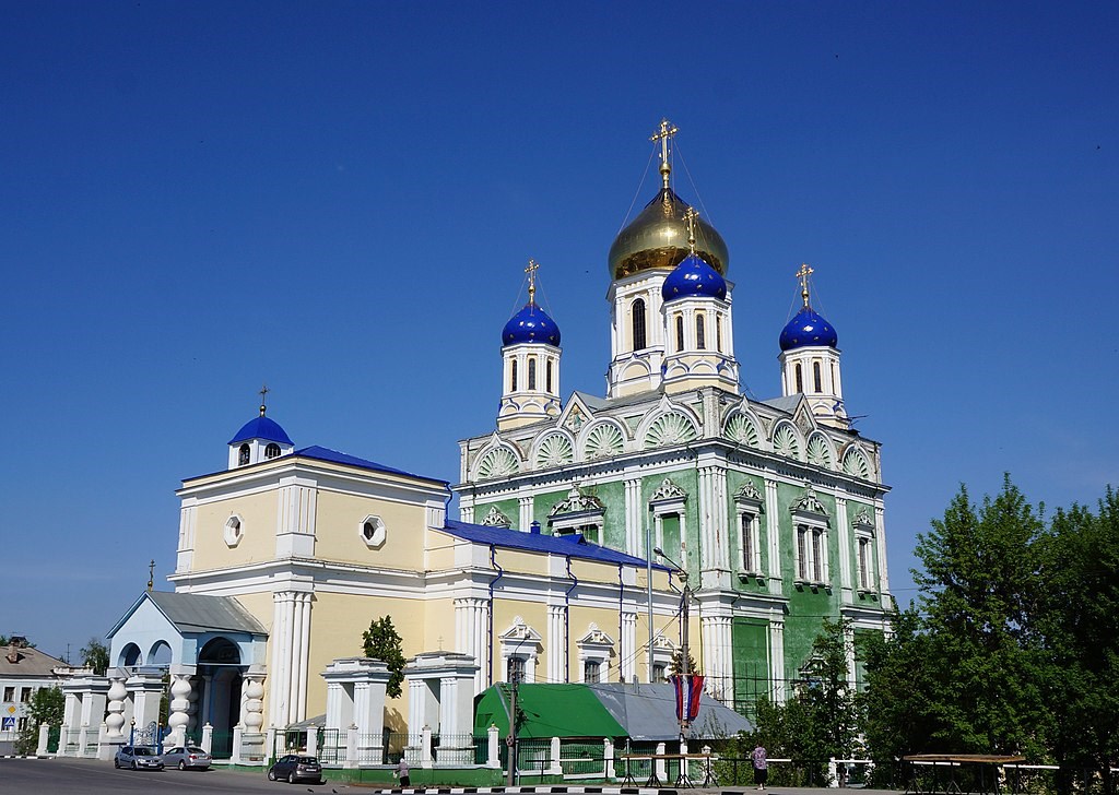 Елец, Вознесенский собор. Фото: Юлия Кондратьева, CC BY 3.0 https://creativecommons.org/licenses/by/3.0, via Wikimedia Commons
