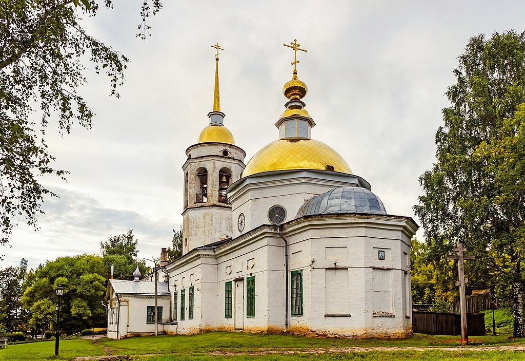 Церковь Николая Чудотворца. Фото: Alx0yago, CC BY-SA 4.0 https://creativecommons.org/licenses/by-sa/4.0, via Wikimedia Commons