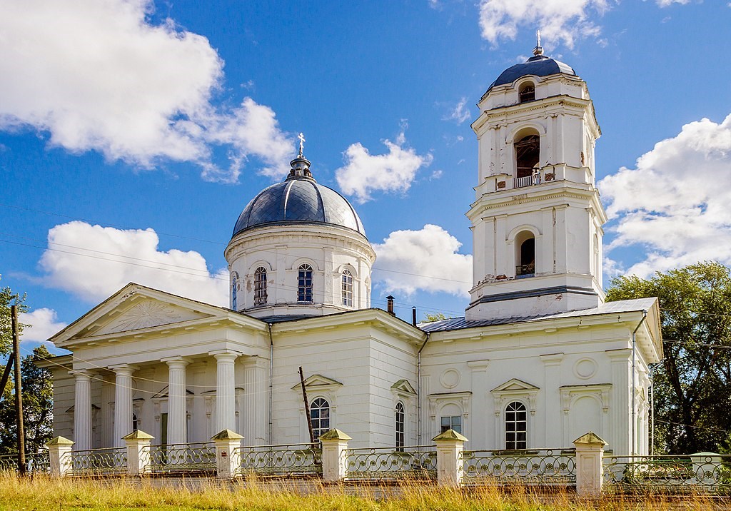Свято-Троицкая церковь. Фото: Alx0yago, CC BY-SA 4.0 https://creativecommons.org/licenses/by-sa/4.0, via Wikimedia Commons